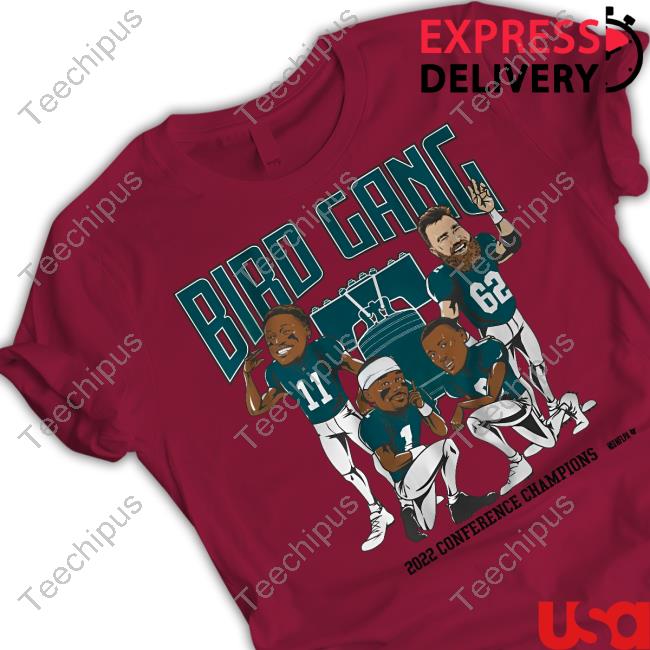 Breakingt Merch Bird Gang Philadelphia 2022 Conference Champions New Shirt Inside The Iggles Breakingt Merch Bird Gang Philadelphia 2022 Conference Champions New Shirt Inside The Iggles
