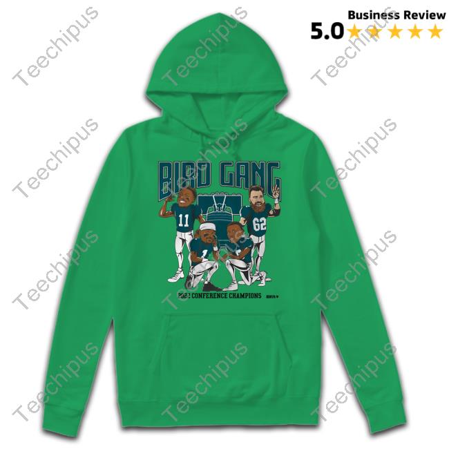 Breakingt Merch Bird Gang Philadelphia 2022 Conference Champions New Shirt Inside The Iggles Breakingt Merch Bird Gang Philadelphia 2022 Conference Champions New Shirt Inside The Iggles