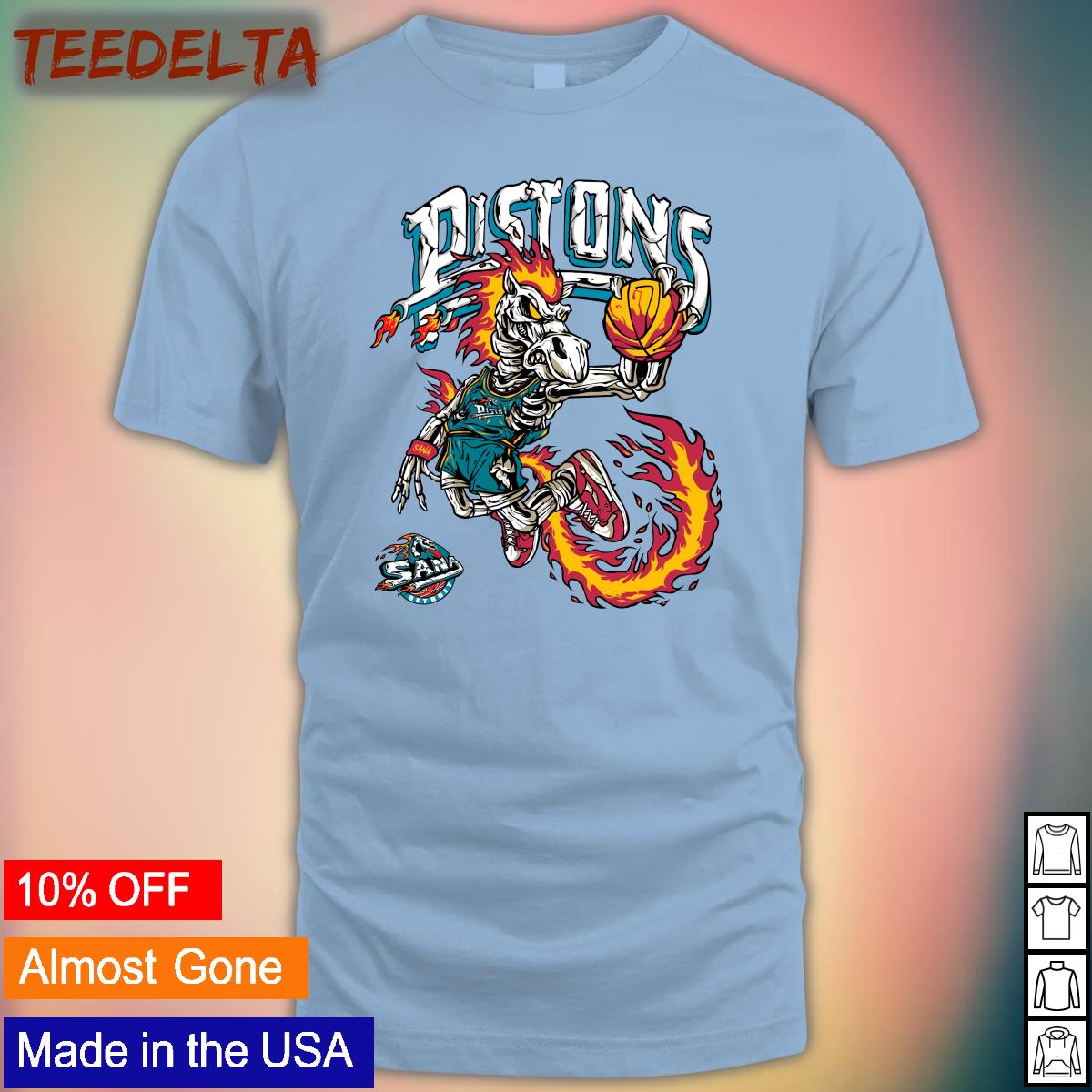 Pistons Sana Detroit T Shirt Sana Pistons Sana Detroit T Shirt Sana