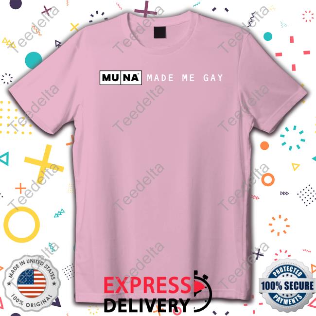 Muna Made Me Gay Hoodie Muna Made Me Gay Hoodie