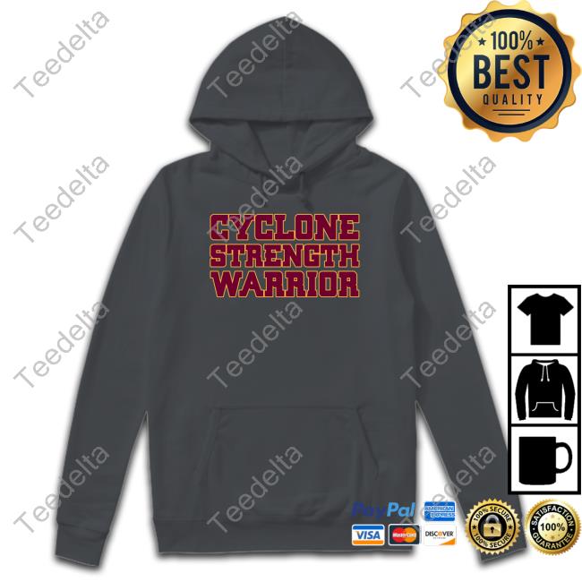 Reid Kagy Wearing Cyclone Strength Warrior T Shirts Cyclone Football Reid Kagy Wearing Cyclone Strength Warrior T Shirts Cyclone Football