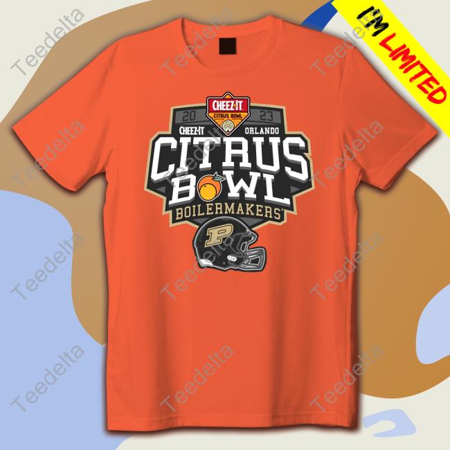 Fcsmerch 2023 Cheezit Orlando Citrus Bowl Boilermakers Shirt Sweatshirt Fcsmerch 2023 Cheezit Orlando Citrus Bowl Boilermakers Shirt Sweatshirt
