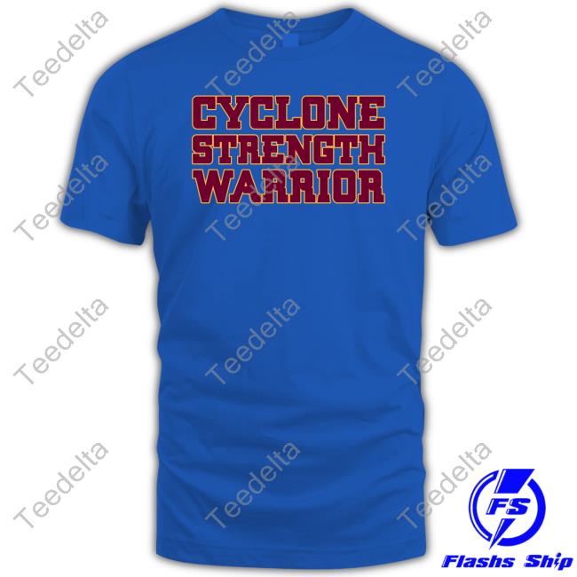 Reid Kagy Wearing Cyclone Strength Warrior T Shirts Cyclone Football Reid Kagy Wearing Cyclone Strength Warrior T Shirts Cyclone Football