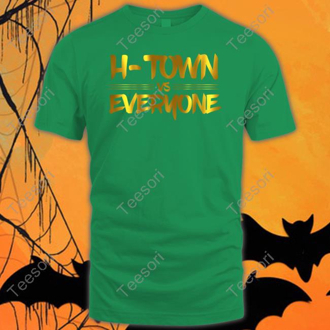 H-Town Vs Everyone Gold Long Sleeve T Shirt H-Town Vs Everyone Gold Long Sleeve T Shirt