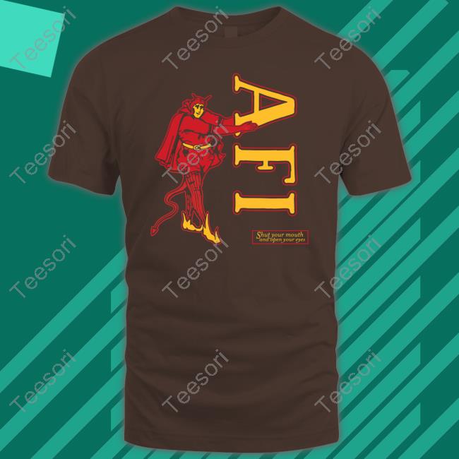 Afireinside Shop Afi Shut Your Mouth And Open Your Eyes Devil Sweatshirt Afireinside Shop Afi Shut Your Mouth And Open Your Eyes Devil Sweatshirt