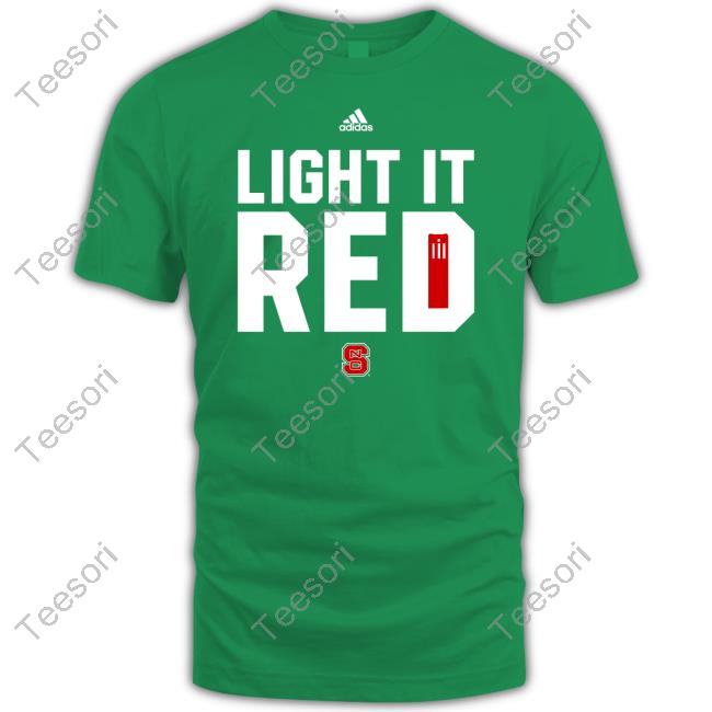Dave Doeren Wearing Light It Red Long Sleeve T Shirt North Carolina State Dave Doeren Wearing Light It Red Long Sleeve T Shirt North Carolina State