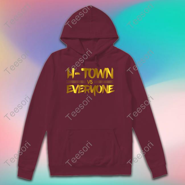 H-Town Vs Everyone Gold Long Sleeve T Shirt H-Town Vs Everyone Gold Long Sleeve T Shirt
