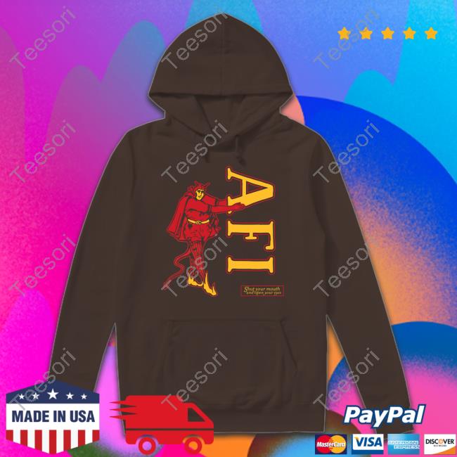 Afireinside Shop Afi Shut Your Mouth And Open Your Eyes Devil Sweatshirt Afireinside Shop Afi Shut Your Mouth And Open Your Eyes Devil Sweatshirt