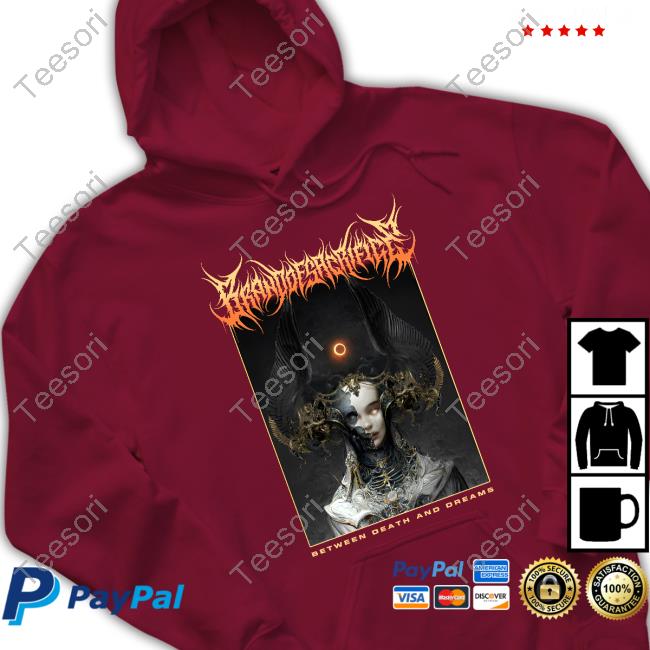 Brandofsacrifice Merch Between Death And Dreams Tee Shirt Brandofsacrifice Merch Between Death And Dreams Tee Shirt