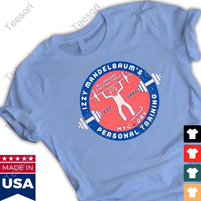 Super 70S Sports Izzy Mandelbaum's Personal Training Shirt Super 70S Sports Izzy Mandelbaum's Personal Training Shirt