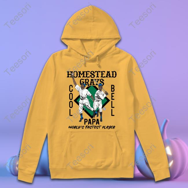 Homestead Grays Cool Papa Bell T-Shirt Homestead Grays Cool Papa Bell T-Shirt