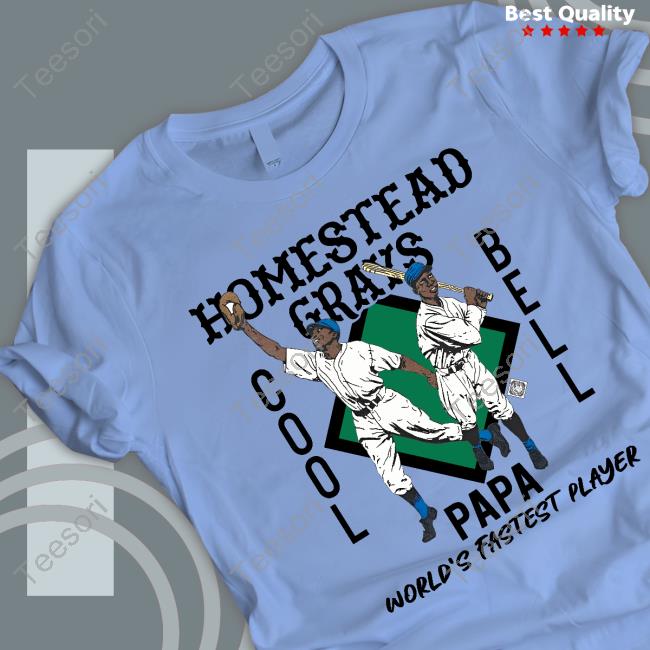 Homestead Grays Cool Papa Bell T-Shirt Homestead Grays Cool Papa Bell T-Shirt