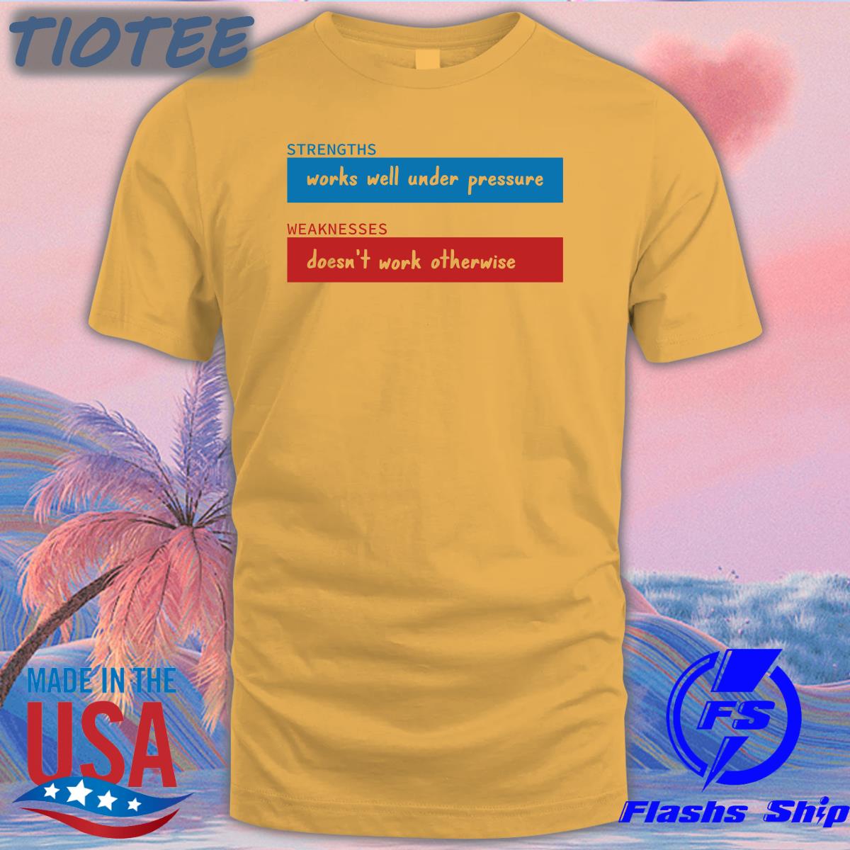 Adhdjesse Strengths Works Well Under Pressure Weaknesses Doesn't Work Otherwise Shirt Adhdjesse Strengths Works Well Under Pressure Weaknesses Doesn't Work Otherwise Shirt