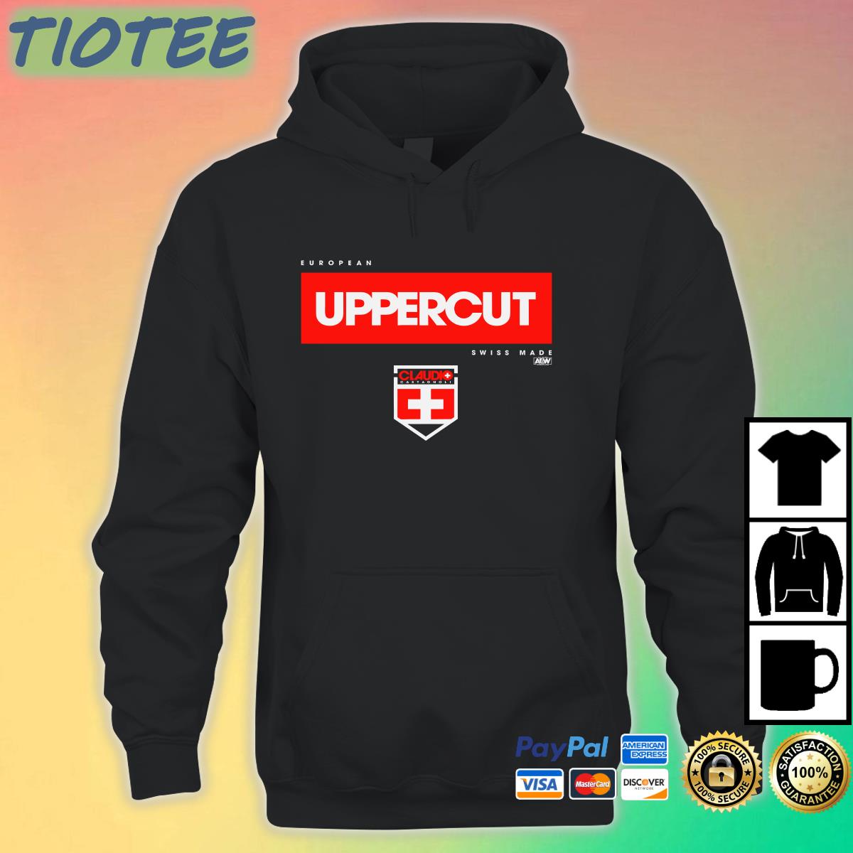 Aew Shop European Uppercut Swiss Made Sweatshirt Aew Shop European Uppercut Swiss Made Sweatshirt