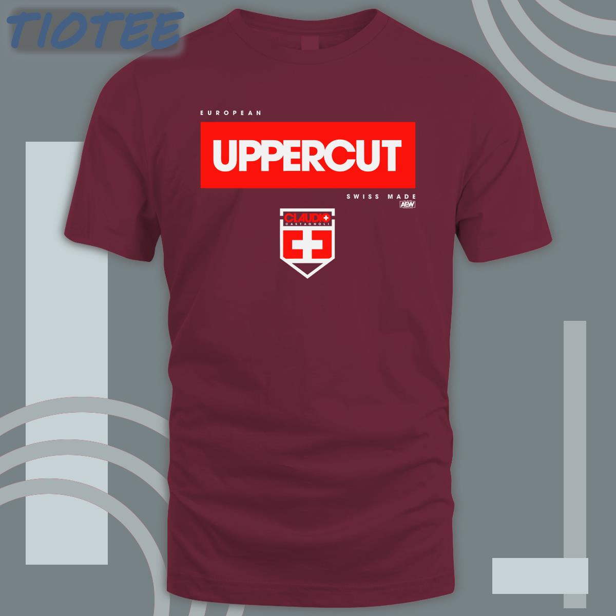 Aew Shop European Uppercut Swiss Made Sweatshirt Aew Shop European Uppercut Swiss Made Sweatshirt