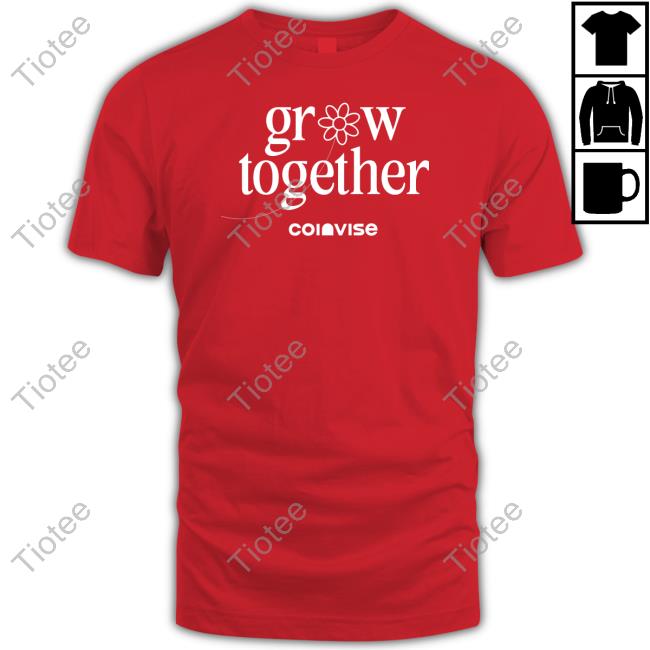 0Xjenil Grow Together Coinvise Tee Shirt 0Xjenil Grow Together Coinvise Tee Shirt