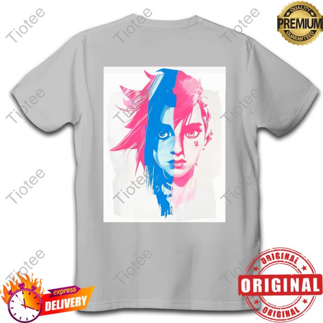 Arcane Vi And Jinx Sweatshirt Arcaneshow Arcane Vi And Jinx Sweatshirt Arcaneshow