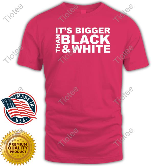 ShopJidion Blm Its Bigger Than Black And White Sweatshirt Tiotee