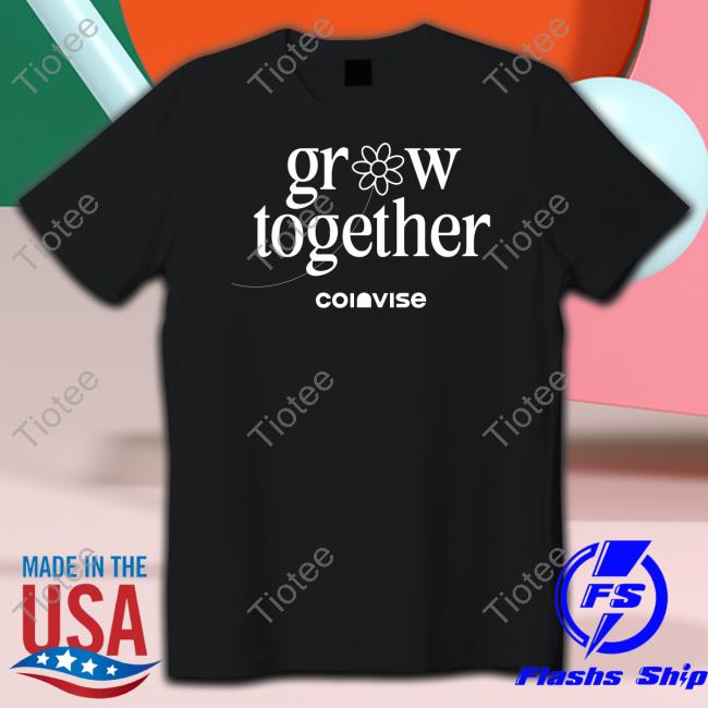 0Xjenil Grow Together Coinvise Tee Shirt 0Xjenil Grow Together Coinvise Tee Shirt
