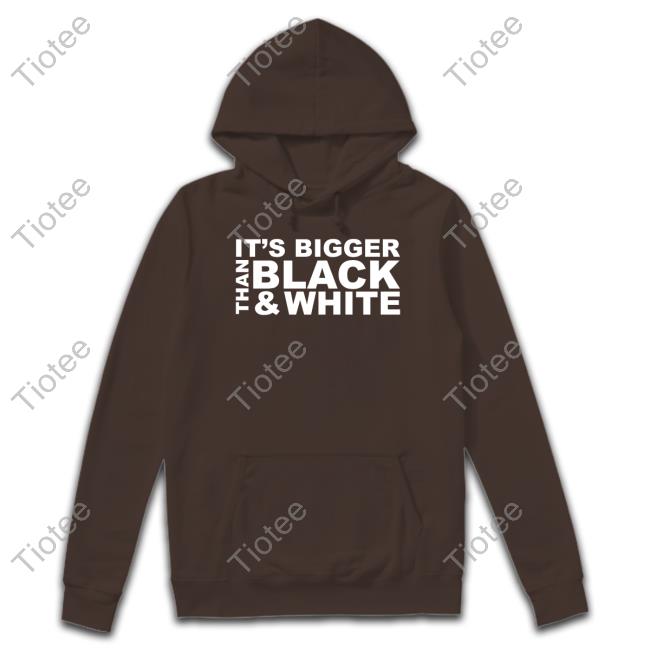 ShopJidion Blm Its Bigger Than Black And White Sweatshirt Tiotee