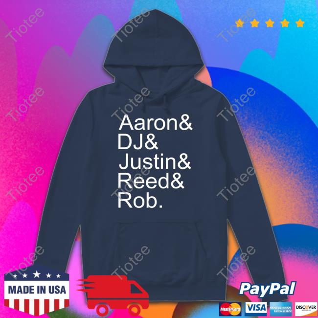 Aaron Dj Justin Reed Rob Tee Shirt Ukcoachcalipari