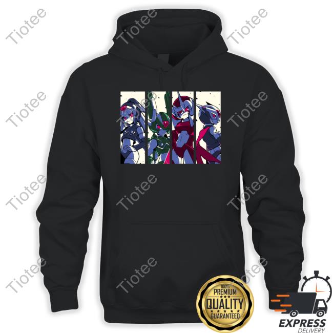 Mega Man Four Guardians Shirt Mega Man Four Guardians Shirt