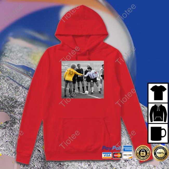 Aleliparoti Carlos Valderrama With Diego Maradona Tee Shirt Captain's Circle Aleliparoti Carlos Valderrama With Diego Maradona Tee Shirt Captain's Circle