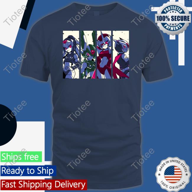 Mega Man Four Guardians Shirt Mega Man Four Guardians Shirt