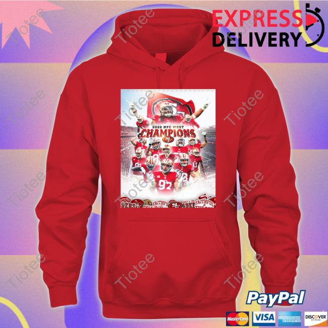 2022 NFC West Champions San Francisco 49Ers Shirts