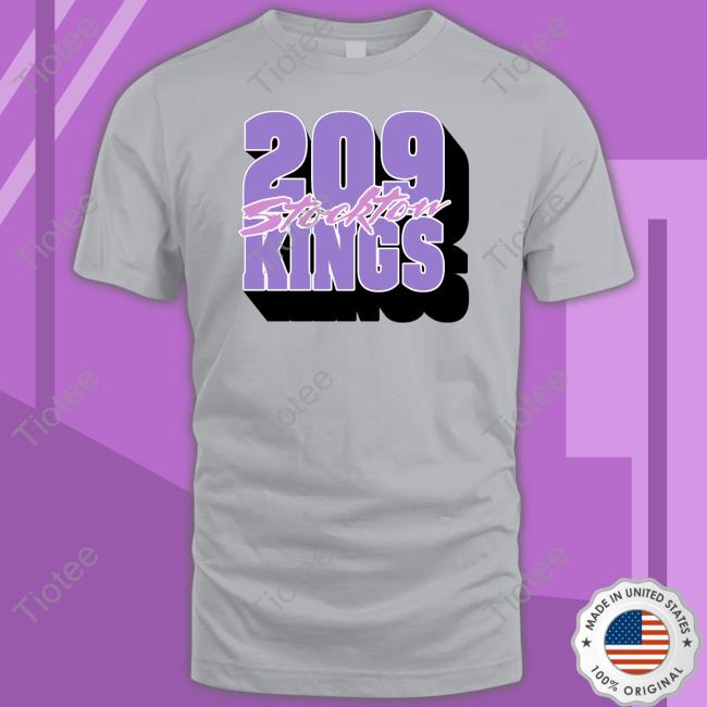 209 Stockton Kings T Shirt 209 Stockton Kings T Shirt