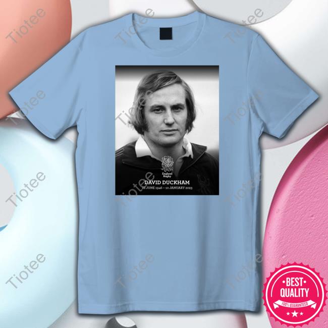 Rugby Football Union England Rugby David Duckham 28 June 1946 - 10 January 2023 Shirt Rugby Football Union England Rugby David Duckham 28 June 1946 - 10 January 2023 Shirt