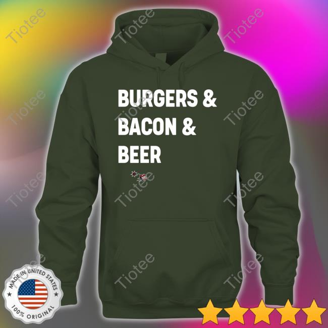 Burgers Bacon Beer Killer Burger Long Sleeve Tee Shirt LaMike james Burgers Bacon Beer Killer Burger Long Sleeve Tee Shirt LaMike james