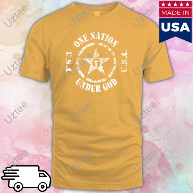 Officer Tatum Merch One Nation Under God Circle Star Shirt Officer Tatum Merch One Nation Under God Circle Star Shirt