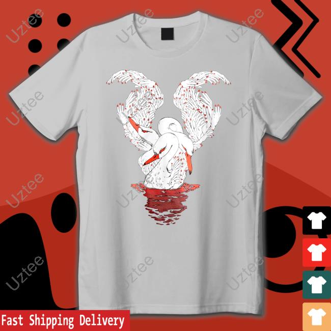 Daph 39Daph Swan Black T Shirt Daph 39Daph Swan Black T Shirt