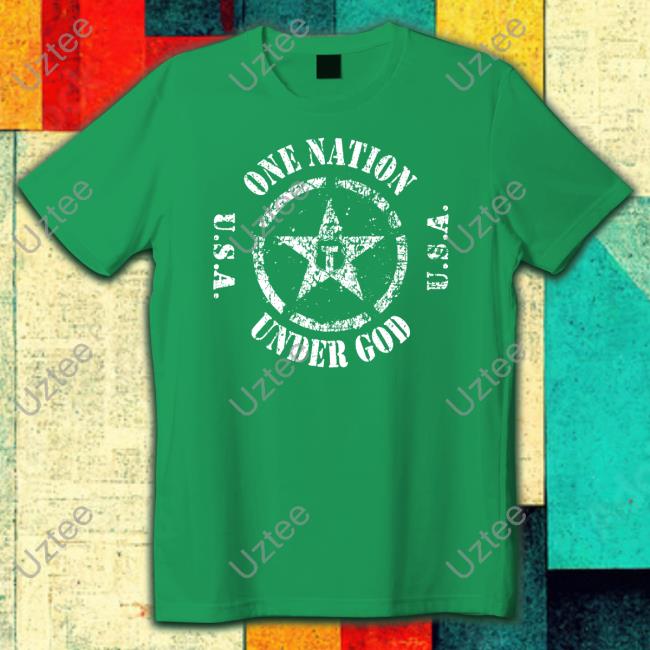 Officer Tatum Merch One Nation Under God Circle Star Shirt Officer Tatum Merch One Nation Under God Circle Star Shirt