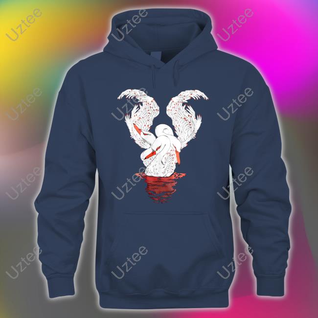 Daph 39Daph Swan Black T Shirt Daph 39Daph Swan Black T Shirt