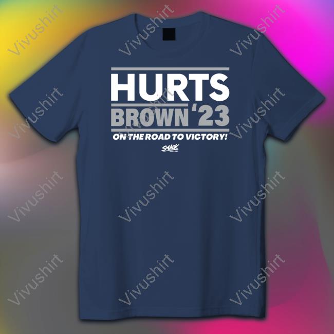 Smackapparel Store Hurts Brown '23 On The Road To Victory Hoodie Smackapparel Store Hurts Brown '23 On The Road To Victory Hoodie