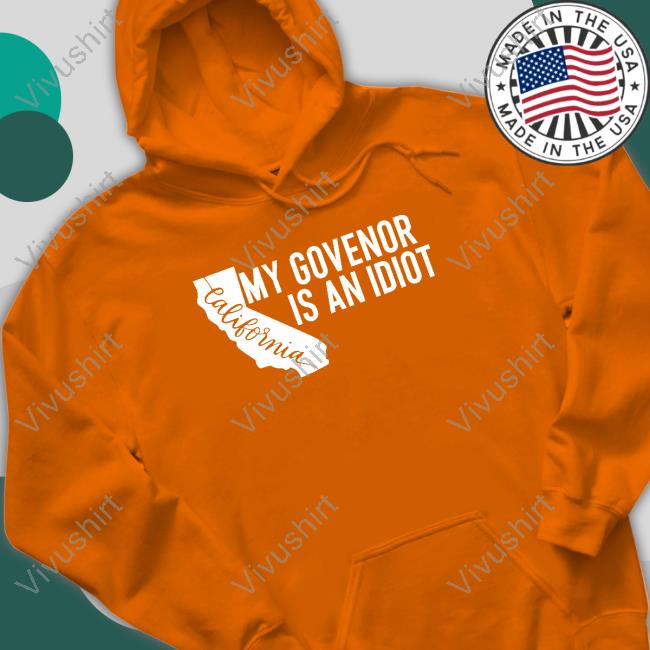 Clown World My Governor Is An Idiot California Gavin Newsom Hoodie Clown World My Governor Is An Idiot California Gavin Newsom Hoodie