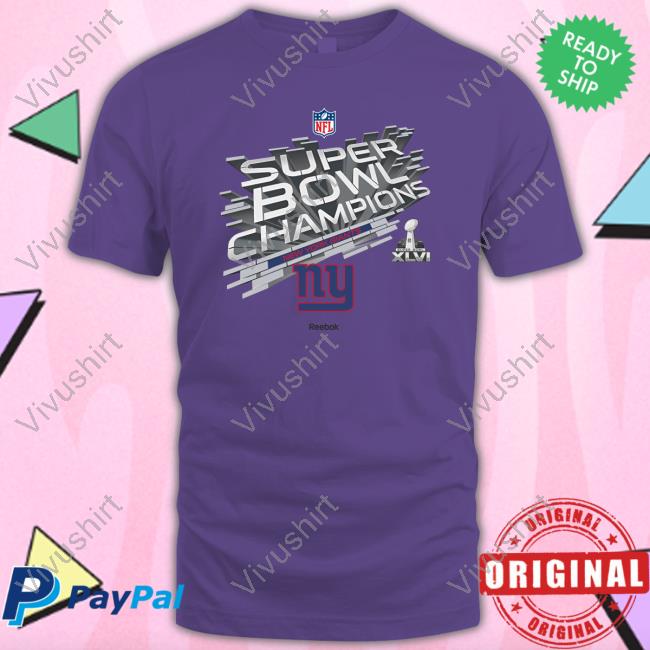 York Giants Super Bowl Xlvi Champions Locker Room Long Sleeve York Giants Super Bowl Xlvi Champions Locker Room Long Sleeve