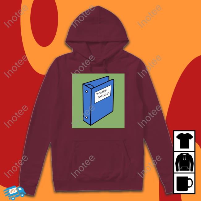 Shane Kippel Boner Shield Book Sweatshirt Shane Kippel Boner Shield Book Sweatshirt