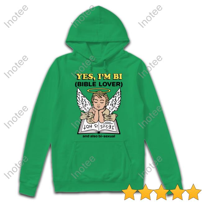 Yes, I'm Bi Bible Lover New Shirt Yes, I'm Bi Bible Lover New Shirt