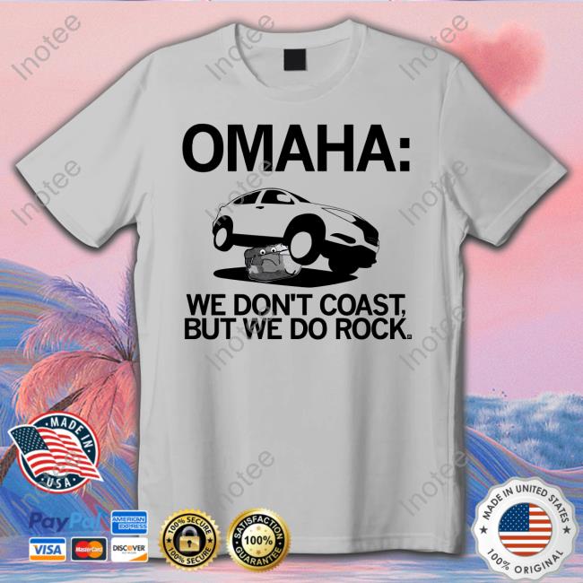 Amaha We Don't Coast But We Do Rock Tee Amaha We Don't Coast But We Do Rock Tee