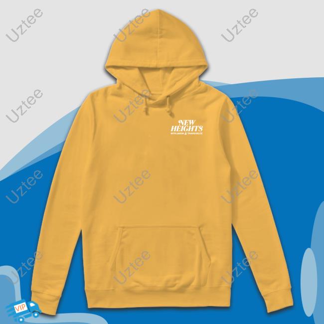 New Heights With Jason And Travis Kelce Tee New Heights With Jason And Travis Kelce Tee